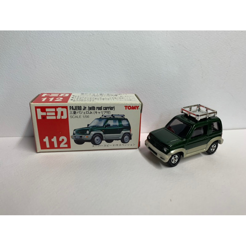 (現貨)Tomica 112-2 Mitsubishi Pareto Jr. 三菱帕傑羅吉普車