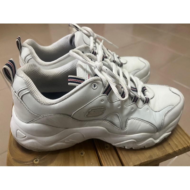 Skechers 男 休閒系列 D LITES3.0(53965WNVR)老爹鞋 尺寸CM27 二手