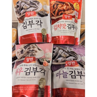🔥韓國 海苔🔥 Dongwon 東遠 海苔脆餅 原味 蒜味 蝦味 泡菜 拌飯 50g