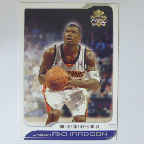 ~ Jason Richardson ~RC/NBA球星/傑森·理察森 2002年Fleer.限量1850張.新人卡