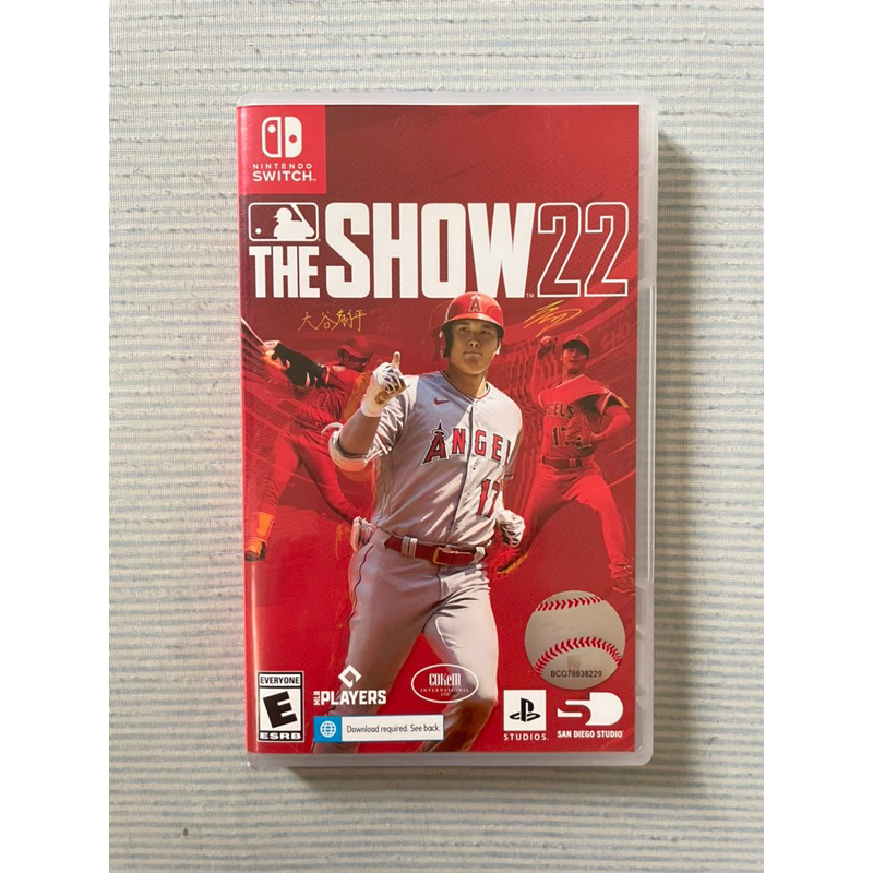 (二手）任天堂 SWITCH NS 美國職業棒球大聯盟 2022 MLB THE SHOW 22 英文版
