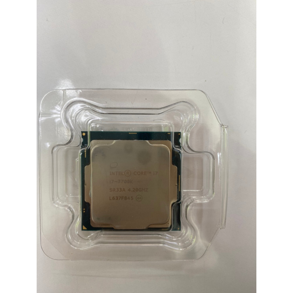 Intel i7 7700K 4.50 GHz CPU 七代 1151腳位 7代 超頻 i7-7700K 處理器 可面交