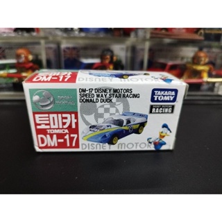 (含膠盒) TOMICA TOMY 迪士尼 DISNEY DM-17 唐老鴨 跑車 DM17 韓版 韓國