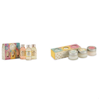 sabon 茶語時光 迷你身體磨砂膏禮盒、沐浴油禮盒（兩種一起賣）