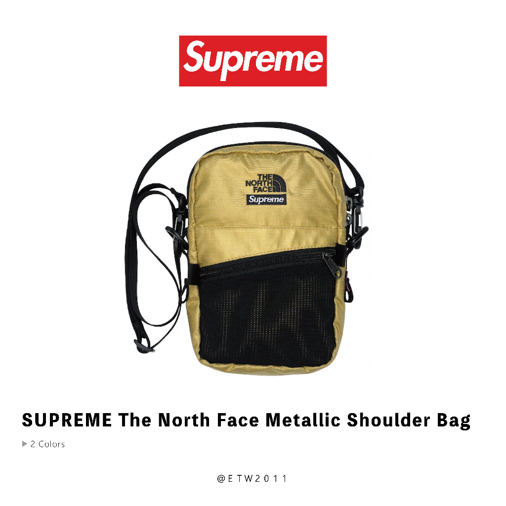 ☆ETW☆【台中店】SUPREME The North Face Metallic Shoulder Bag 小包
