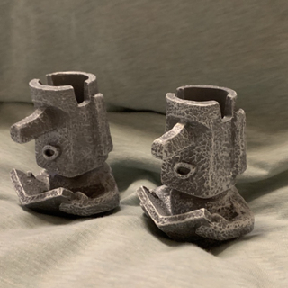 「RELAx V」C056 Moai 大鼻子 摩艾 🗿 眼鏡架 筆筒 復活島 石像 雜物收納桶 擺件 交換禮物