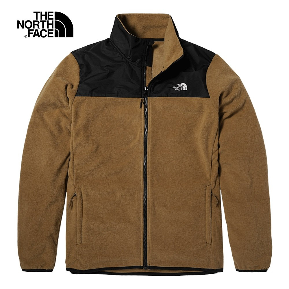 The North Face M TKA 100 ZIP-IN 男 保暖立領抓絨外套 NF0A49AE173
