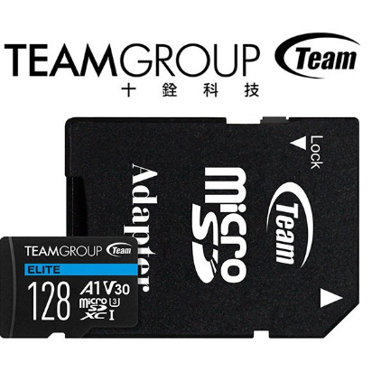 《Sunlink》◎公司貨 終身保固◎Team 十銓 128GB SDXC U3 V30 A1 超高速記憶卡