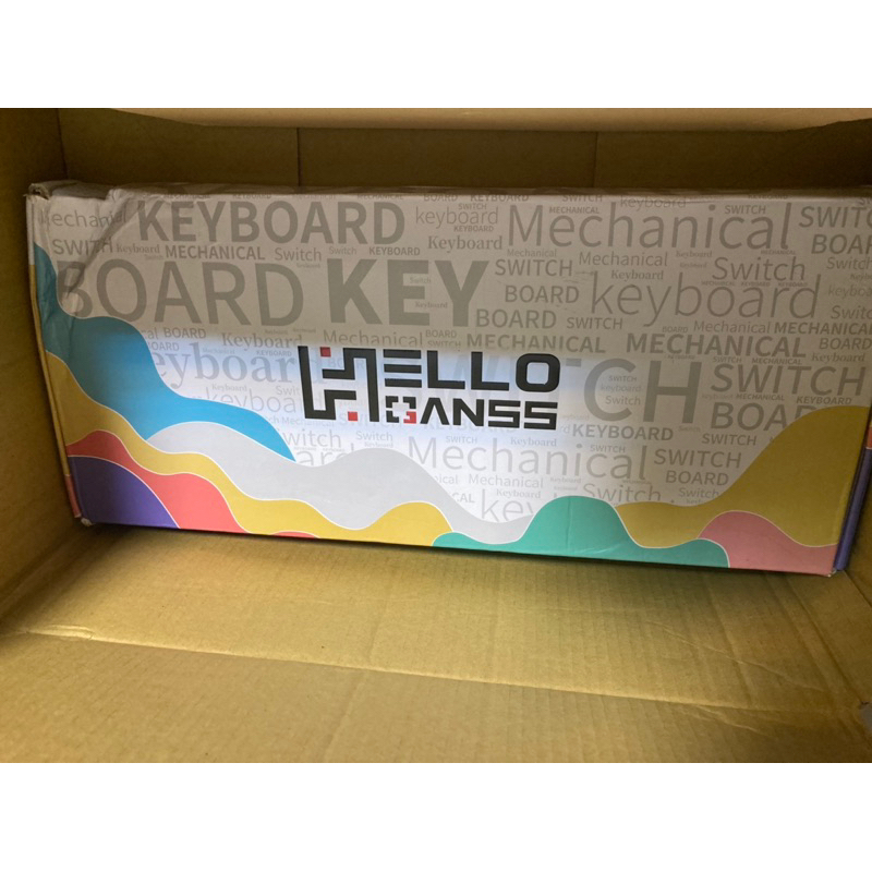 HELLO GANSS HS108T TTC金粉軸 三模機械鍵盤 二手 送草稿鍵帽