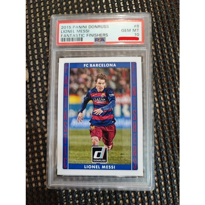 PSA 鑑定卡10分 2015 PANINI DONRUSS元年 LIONEL MESSI 梅西