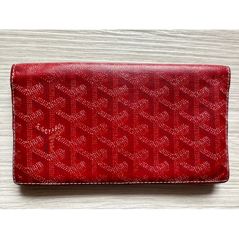 Goyard 紅色長夾