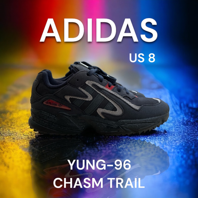 Adidas YUNG-96  US8  寬楦版型