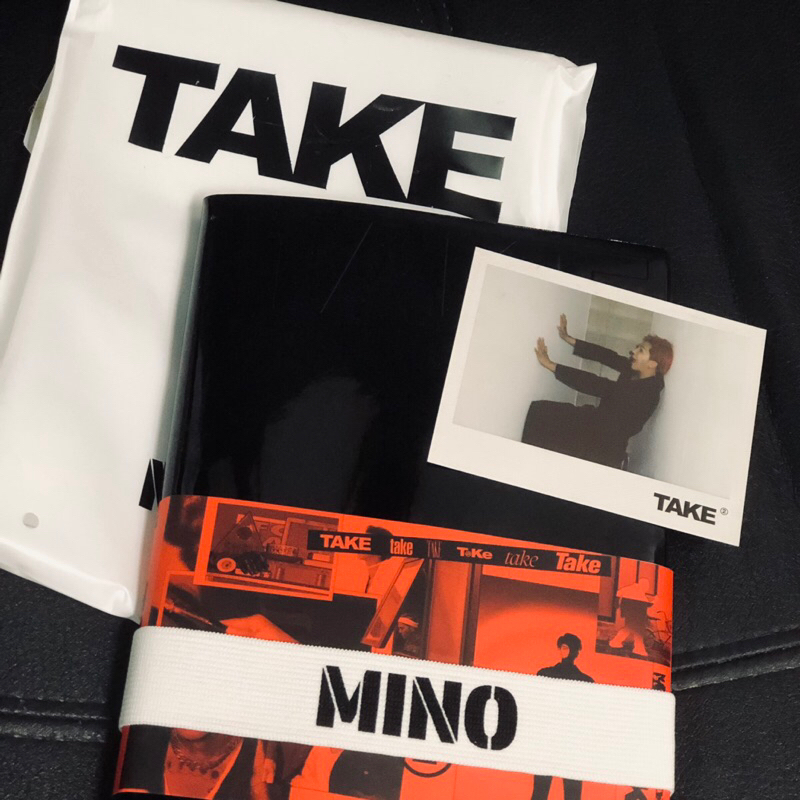 [售] WINNER 宋旻浩 MINO SOLO TAKE 專輯 韓版 全專 拍立得 小卡 貼紙 周邊