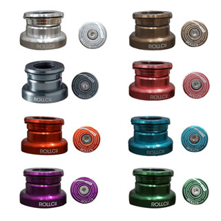 ｜松果商號 ｜Rollcii Headset ZS44/EC44頭碗組喇叭管VELOCI CYCLE鋼管車公路車頭碗