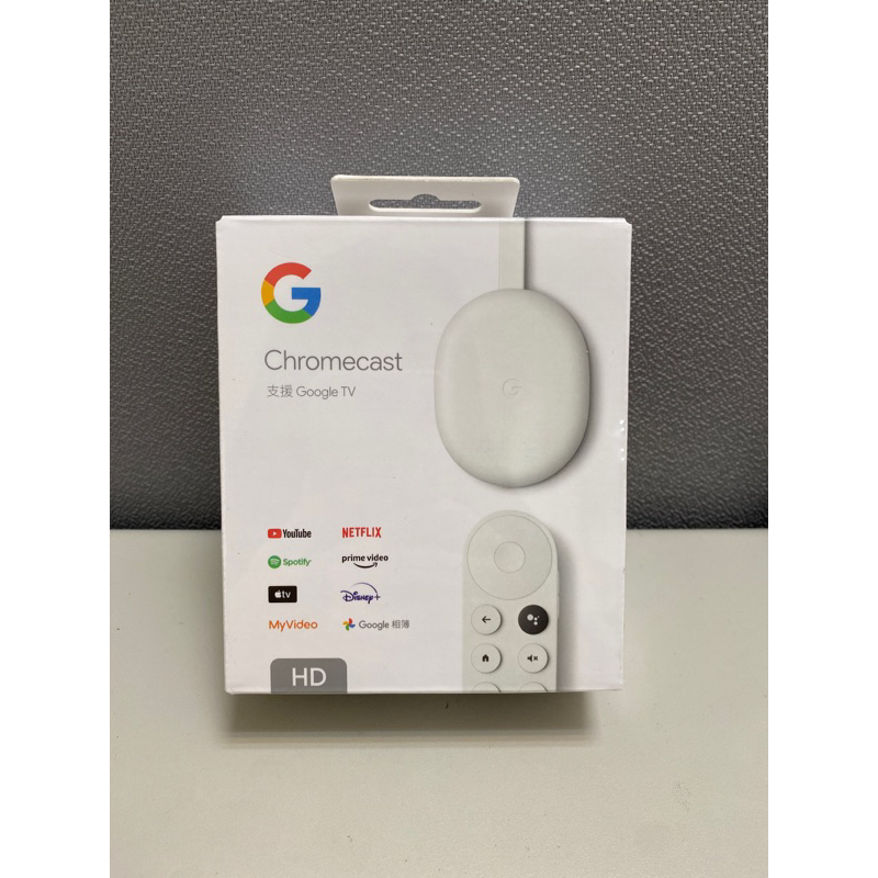 現貨 全新未拆封 Chromecast with google tv 白色