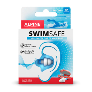 【名人樂器】荷蘭品牌 Alpine SwimSafe 游泳耳塞 附攜帶盒