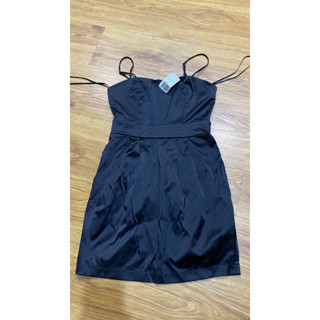 全新 forever21 美國購回 S號 黑色緞面小洋裝 晚禮服 隨便賣