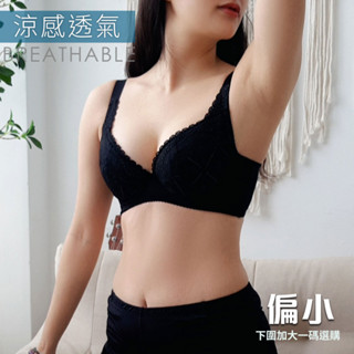 【艾妍內衣】BOBO 台灣製 C-F 32-44 大尺碼 大罩杯 集中 包覆 吸濕排汗 透氣 調整薄杯機能 黑