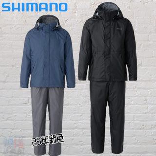 中壢鴻海釣具 小資族 薄款《SHIMANO》 RA-027Q 便宜 雨衣套裝 釣魚套裝防水套裝