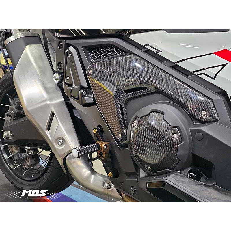 【KIRI】 MOS Honda XADV X-ADV 750 21-22年 卡夢 碳纖維 (右) 引擎護蓋 (CF)