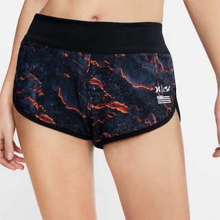 HURLEY｜女 PHNTM CLARK LITTLE LAVA BR BLACK 海灘褲