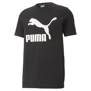 @SIX@PUMA 流行系列 Classics 經典logo 短袖 T恤 男款 黑色 530088-01