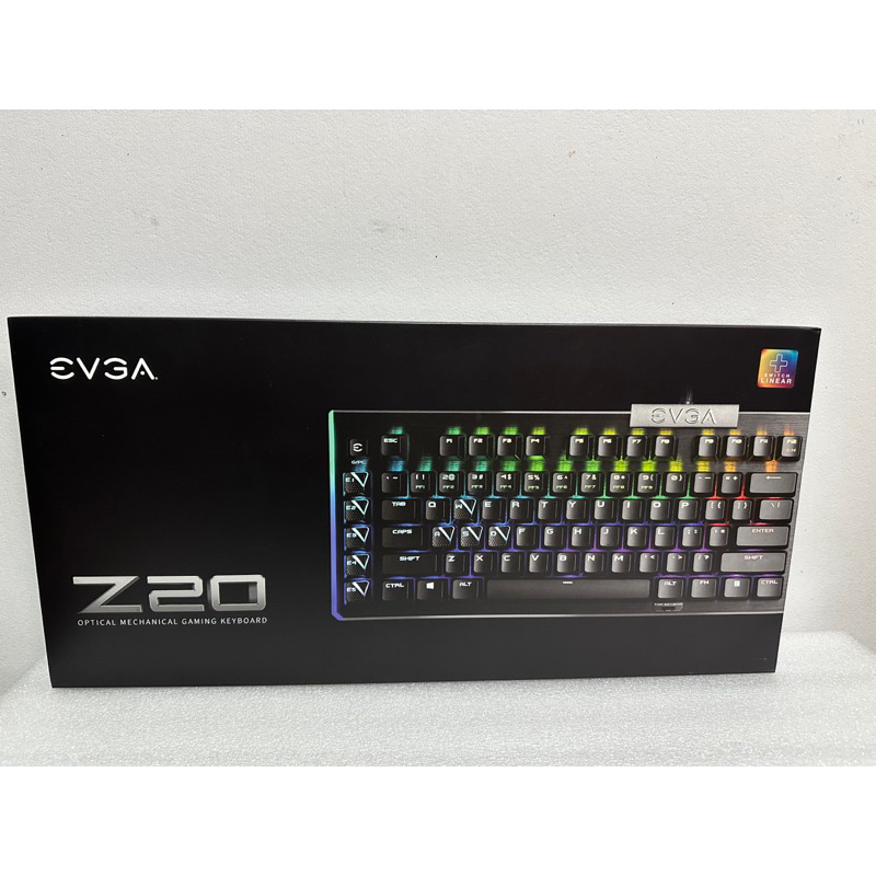 艾維克 EVGA Z20 RGB 光學機械鍵盤 光軸