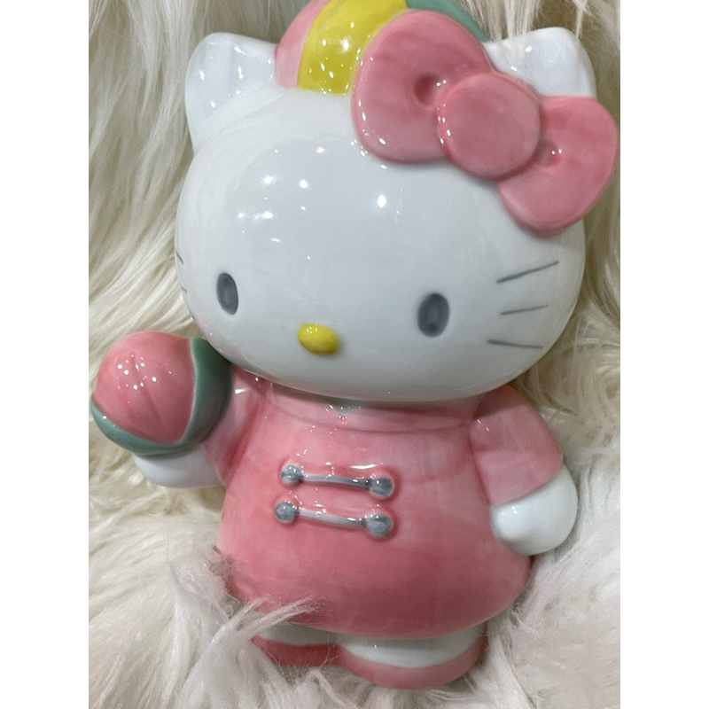 日本進口Hello Kitty中華桃🍑系列造型大型擺飾買大隻送小隻😍🥰
