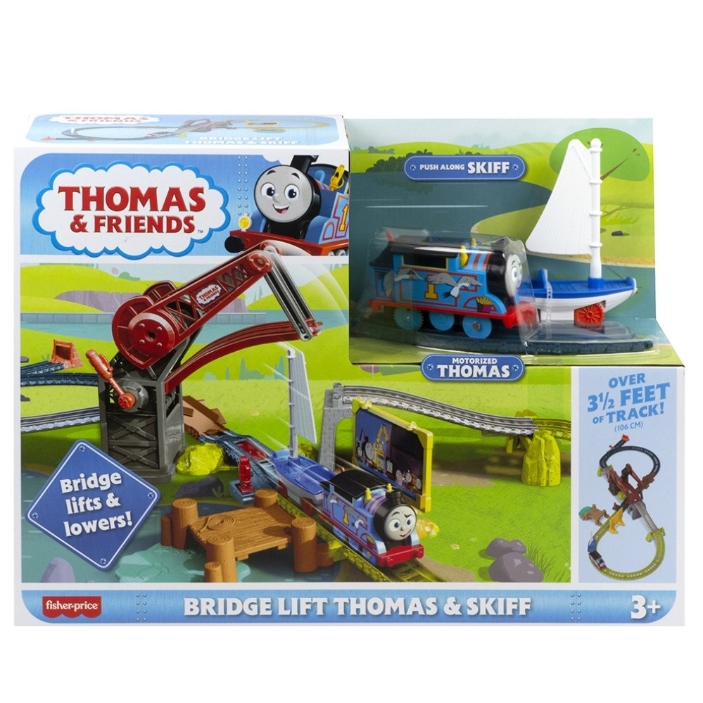 <正版台灣現貨>Mattel Thomas 湯瑪士電動過橋軌道遊戲組 湯瑪士小火車 聖誕禮物