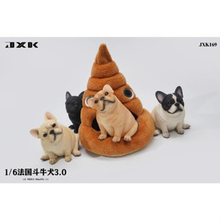 【那間模型】 JXK 1/6 法國鬥牛犬 3.0 狗 兵人 法鬥 動物 模擬 模型 生日禮物 JXK169