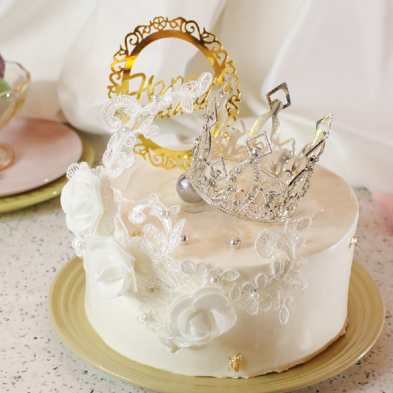 【PATIO 帕堤歐】摯愛 王冠 情人 生日蛋糕 卡通造型蛋糕 情人節蛋糕 生日禮物 紀念日禮物 奢華 禮物 皇冠