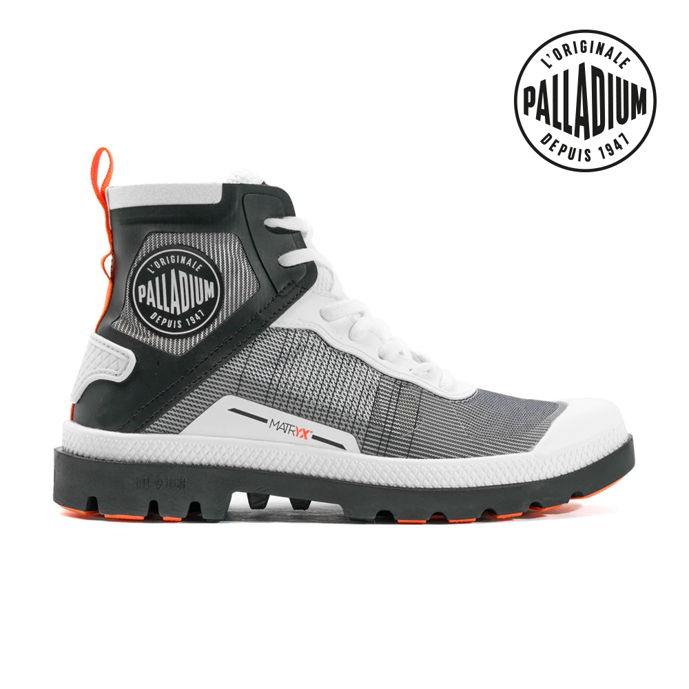 PALLADIUM PAMPA LITE+ MATRYX輕量科技纖維尼龍靴-中性-黑/白