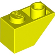 玩樂趣 LEGO樂高 3665 霓虹黃 Neon Yellow 2*1 反斜磚 V10