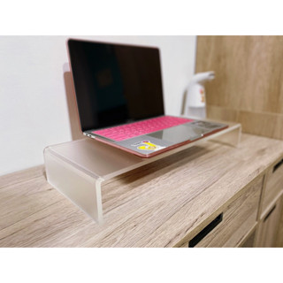 ［臺灣製造快速出貨］壓克力ㄇ型增高架/電腦架/公仔展示架/收納/