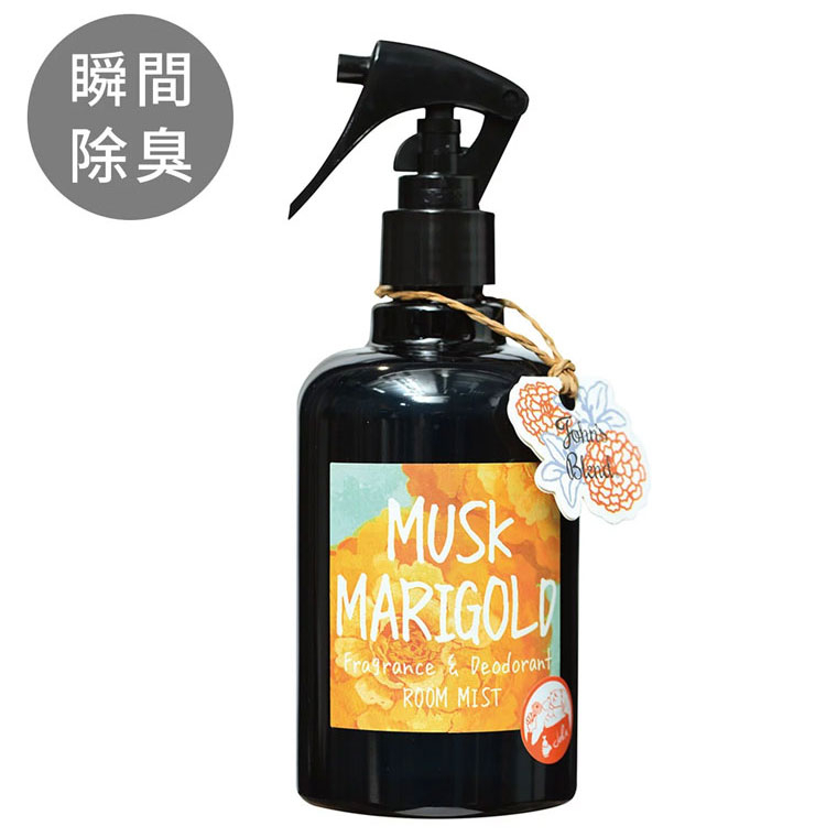 日本 John′s Blend MUSK MARIGOLD 金盞花麝香 室內居家 香氛噴霧 (280ml) 化學原宿