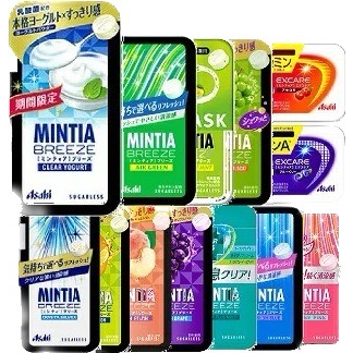日本帶回 Asahi 朝日 MINTIA 口含錠涼糖  大顆粒裝口含錠清涼糖 喉糖 一盒30粒