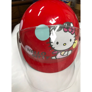 HELLO KITTY凱蒂貓幼童安全帽 NET太陽眼鏡（正版）