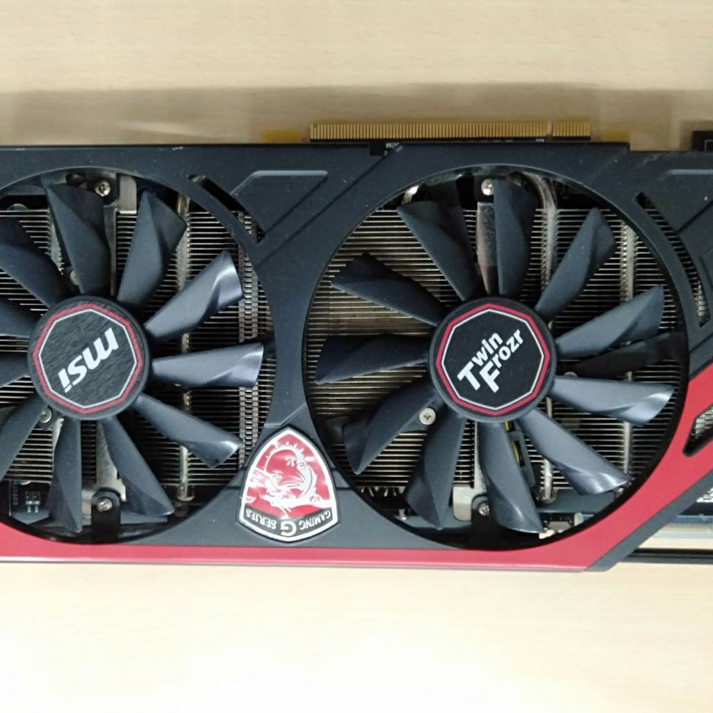 二手 微星 MSI R9 280 GAMING 3G 顯示卡 (需外接6PIN+8PIN電源) 保1個月