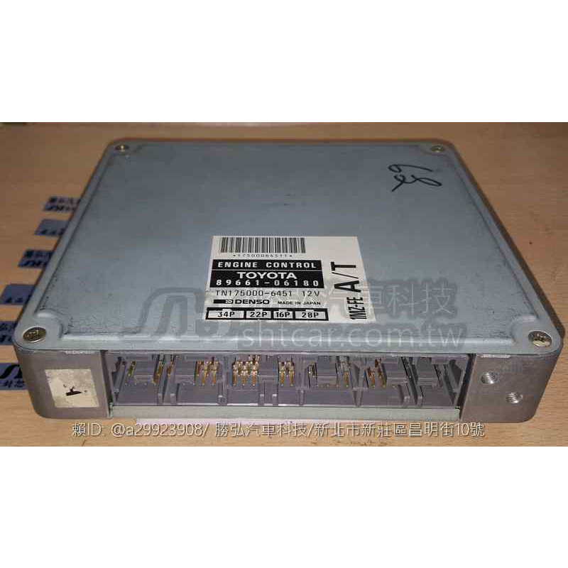 TOYOTA CAMRY 3.0 引擎電腦 1995- 89661-06180 ECM ECU 行車電腦 維修 整理品