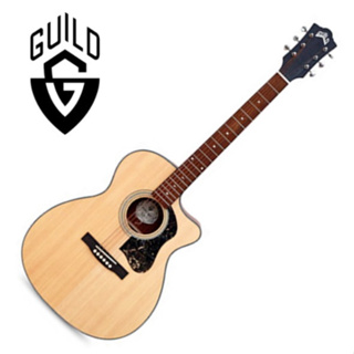 Guild OM-340E 可插電 雲杉面單板 / 桃花心木側背板 附 Guild 原廠吉他厚袋 台灣公司貨 OM340