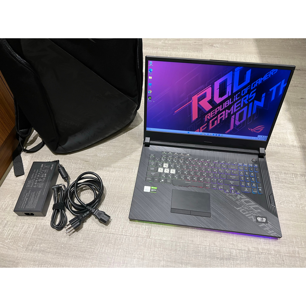 電競筆電 ASUS ROG G17 G712LU i7-10750H 16G GTX1660TI 二手筆電 遊戲筆電