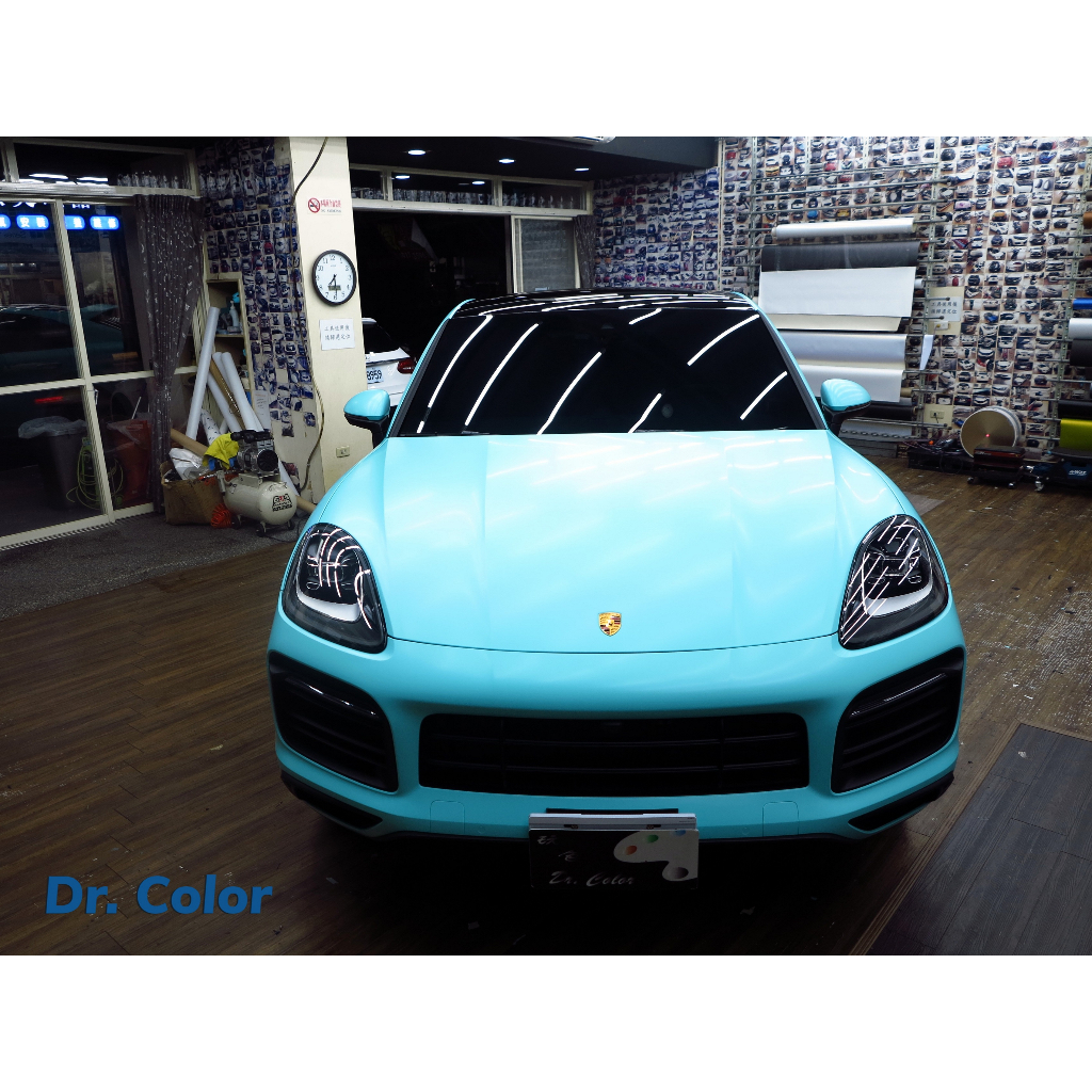 Dr. Color 玩色專業汽車包膜 Porsche Cayenne Coupe全車包膜 ( 3M 2080_S57 )