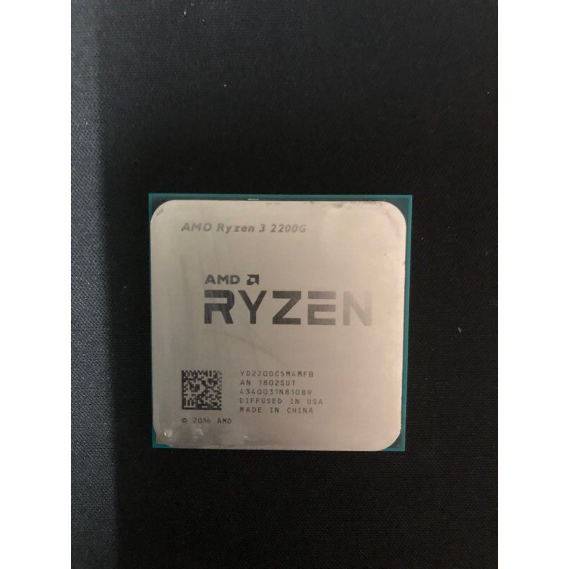 二手良品，CPU，AMD Ryzen 3 2200G
