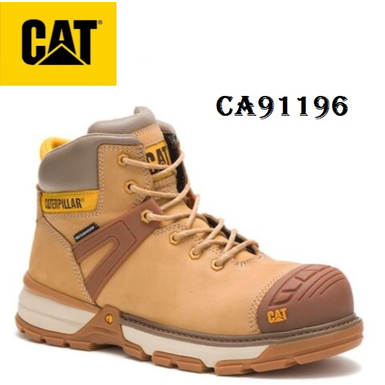 CAT安全鞋91196-91198-91218（INDUSTRIAL系列 / 高筒 / 鞋帶）無防穿刺