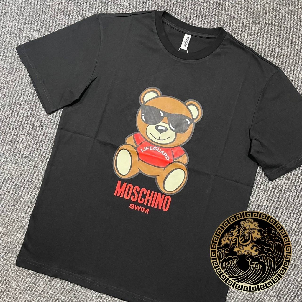 金龍精品服飾 Moschino 墨鏡熊 短袖