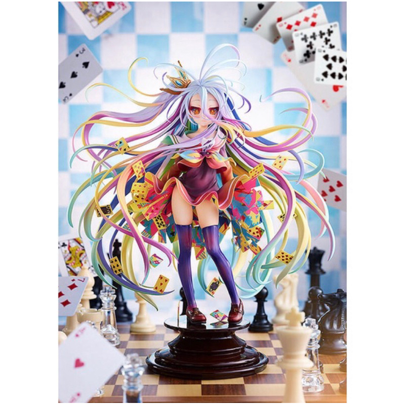 GSC 1/7 遊戲人生 白 榎宮祐 Art Works PVC