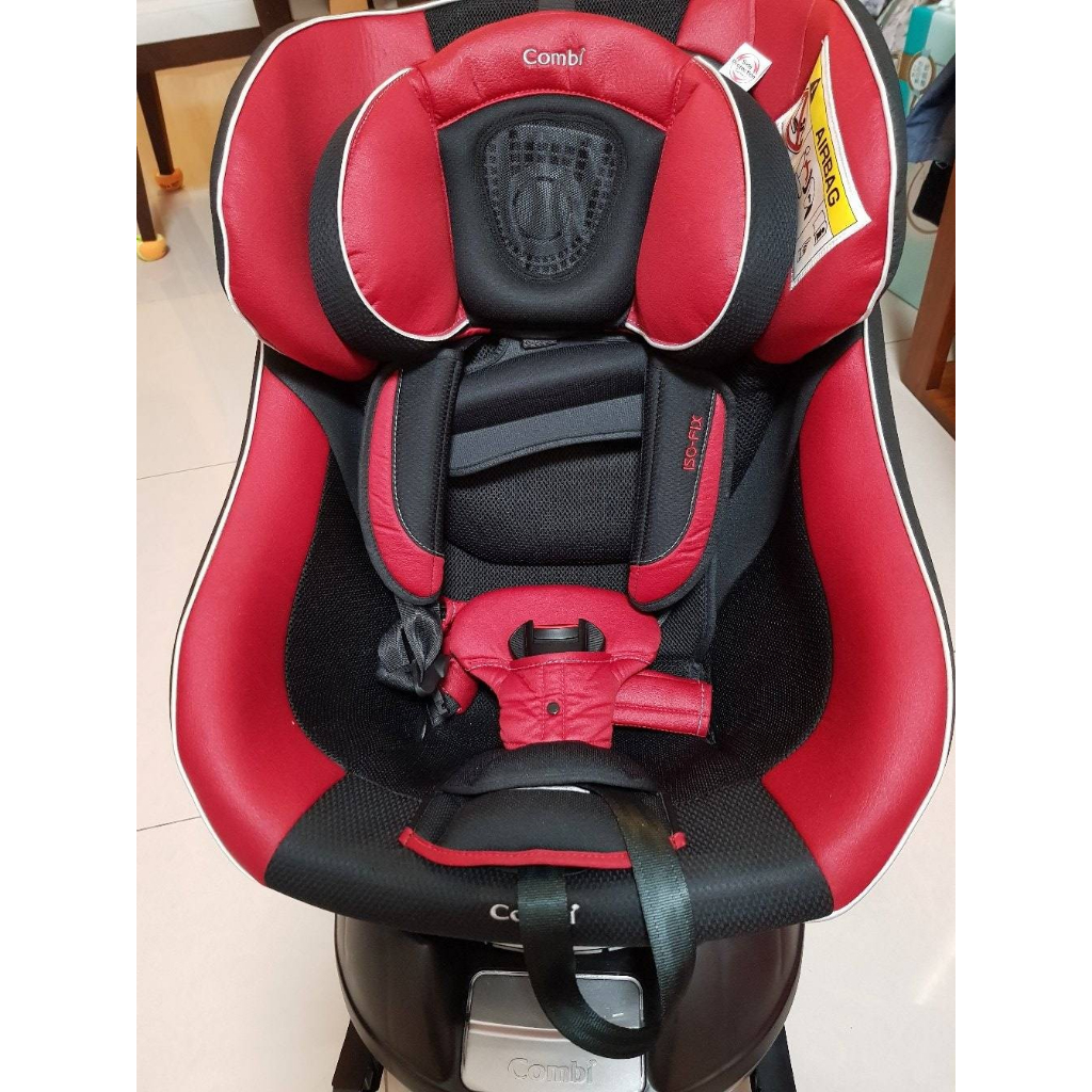 [二手9成新]Combi Neroom isofix 360度旋轉旗艦嬰幼兒汽車安全座椅(100公分/18KG內乘坐)