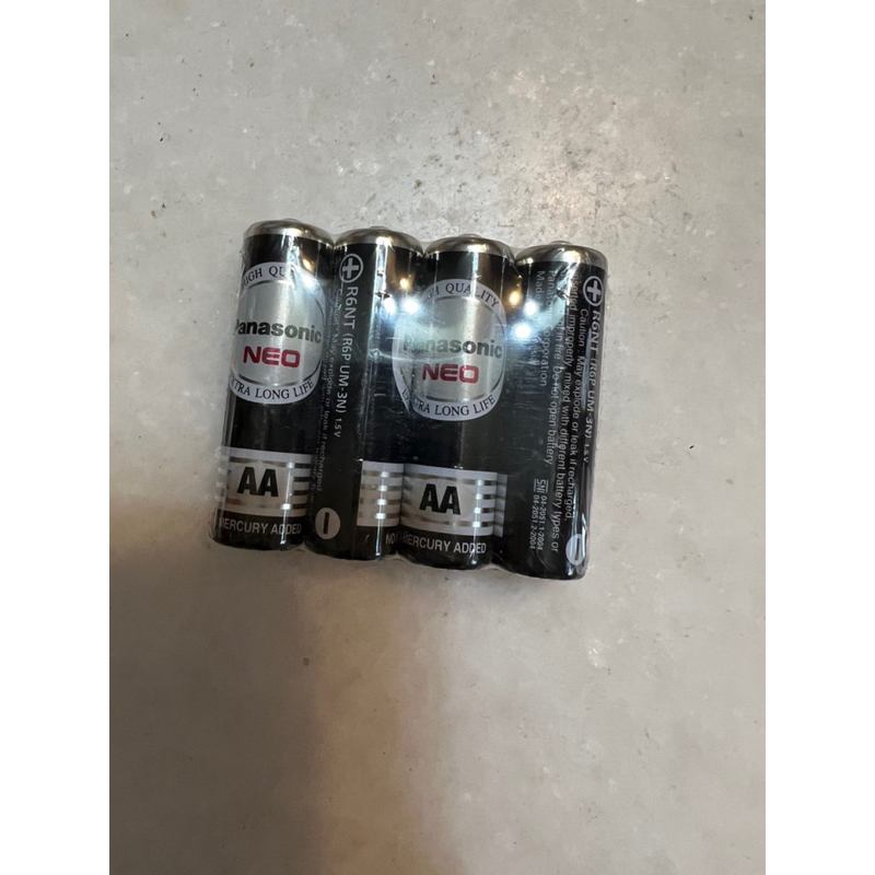 國際牌3號碳鋅電池-一排4顆售價19元，只剩6排，賣完就沒了