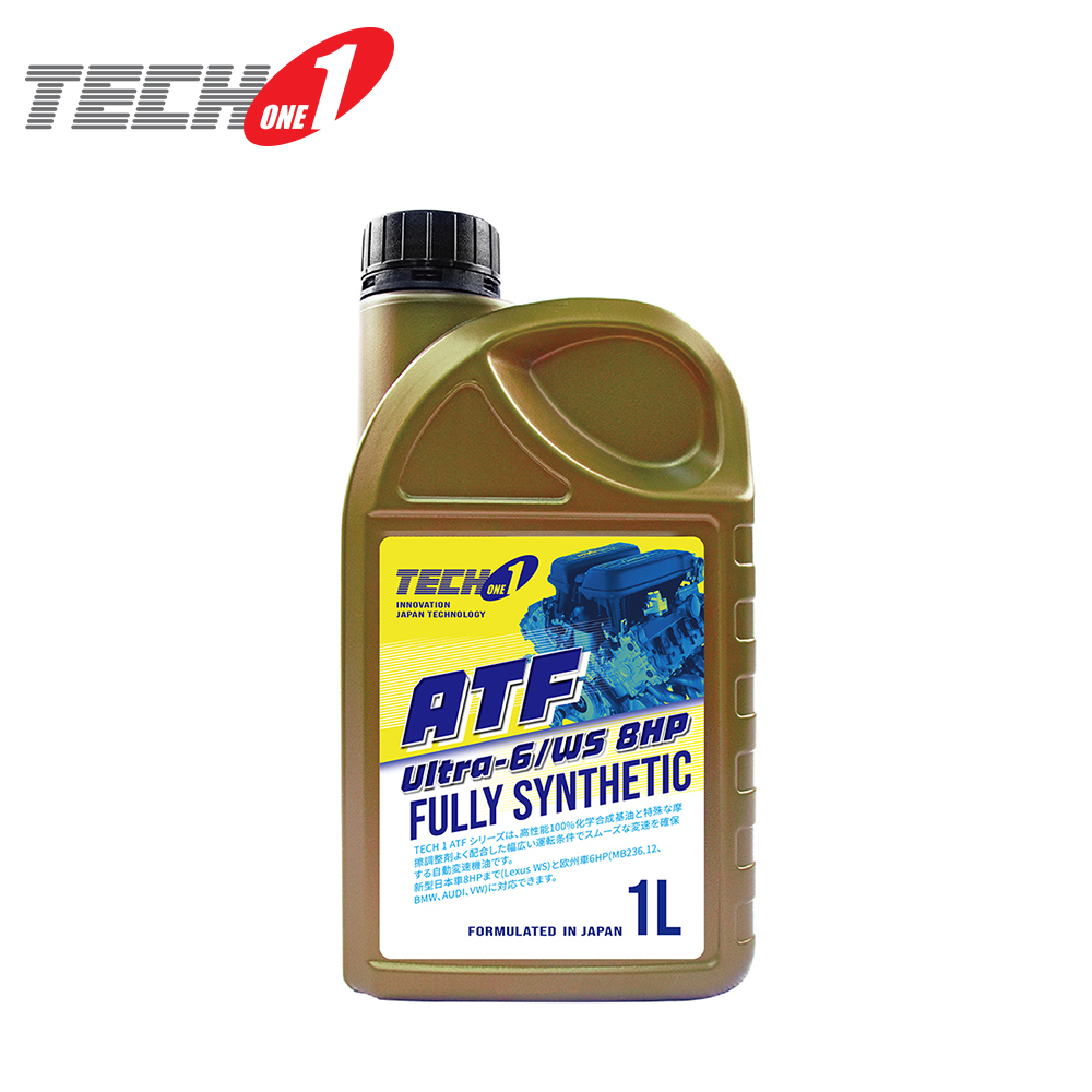 【TECH1】ATF Ultra-6/WS 8HP 長效型全合成自動變速箱油 1L