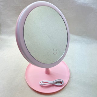 LED化妝鏡 補光 桌面 梳妝鏡 觸控式 鏡子 補光鏡